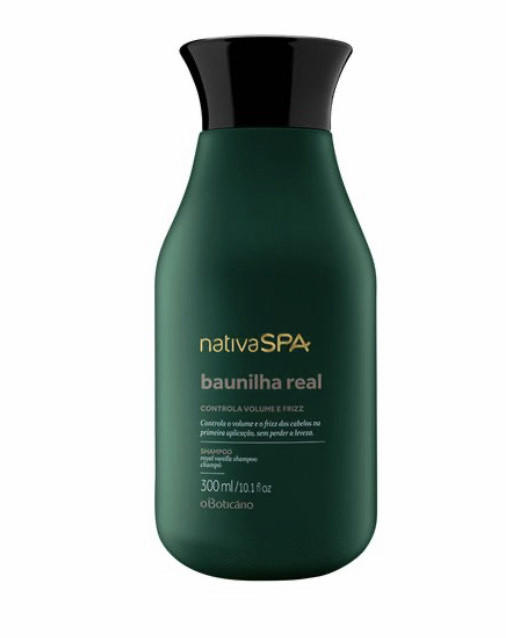 Moda Baunilha Real- shampoo da Boticário