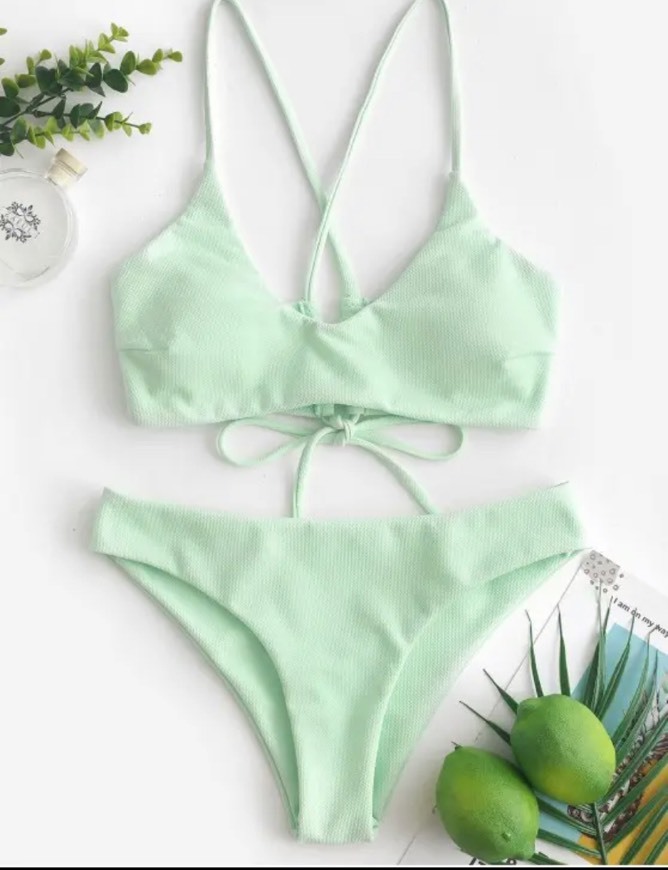 Products Bikini verde pastel