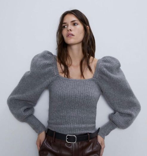 Sweater de malha com lã 🤍