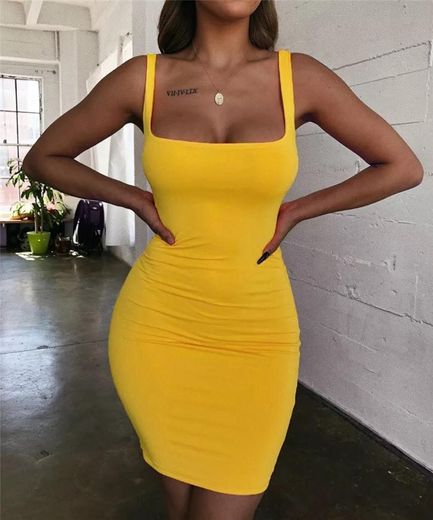 vestido amarelo 