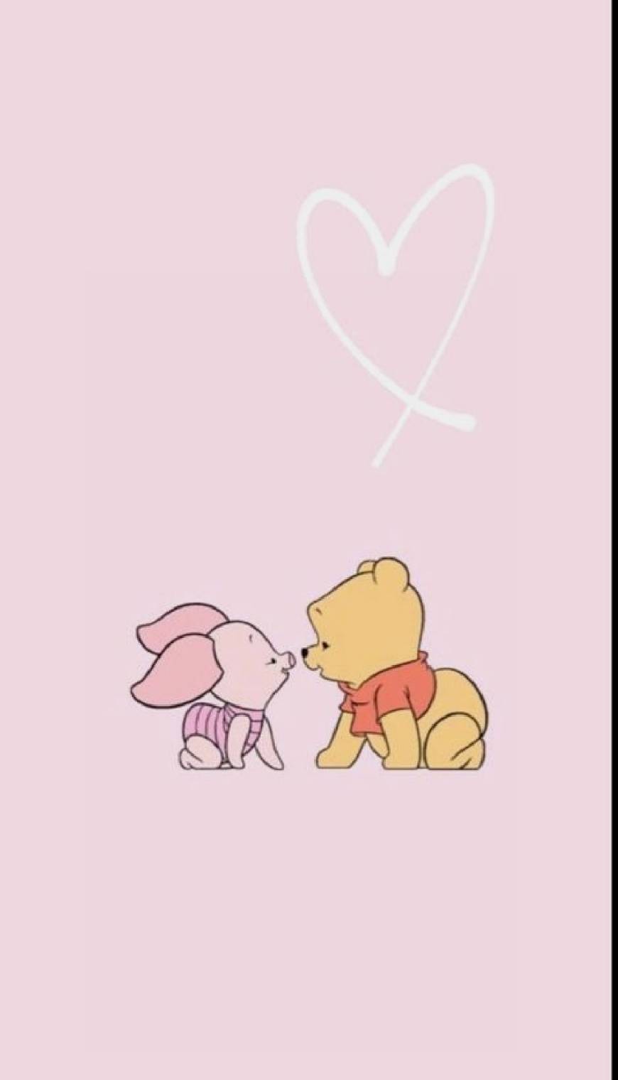 Winnie The Pooh & Piglet🐻🐷❤