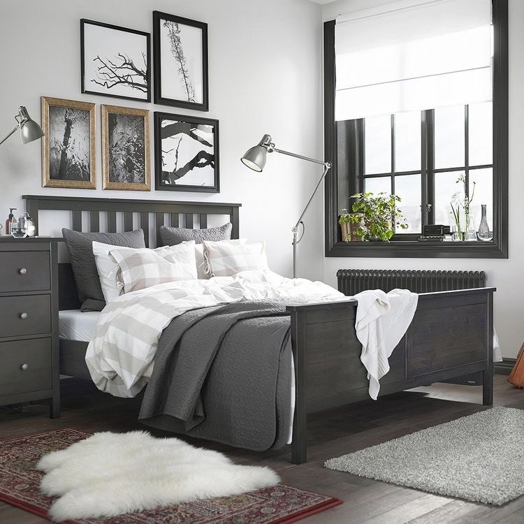 Producto HEMNES Estrutura de cama