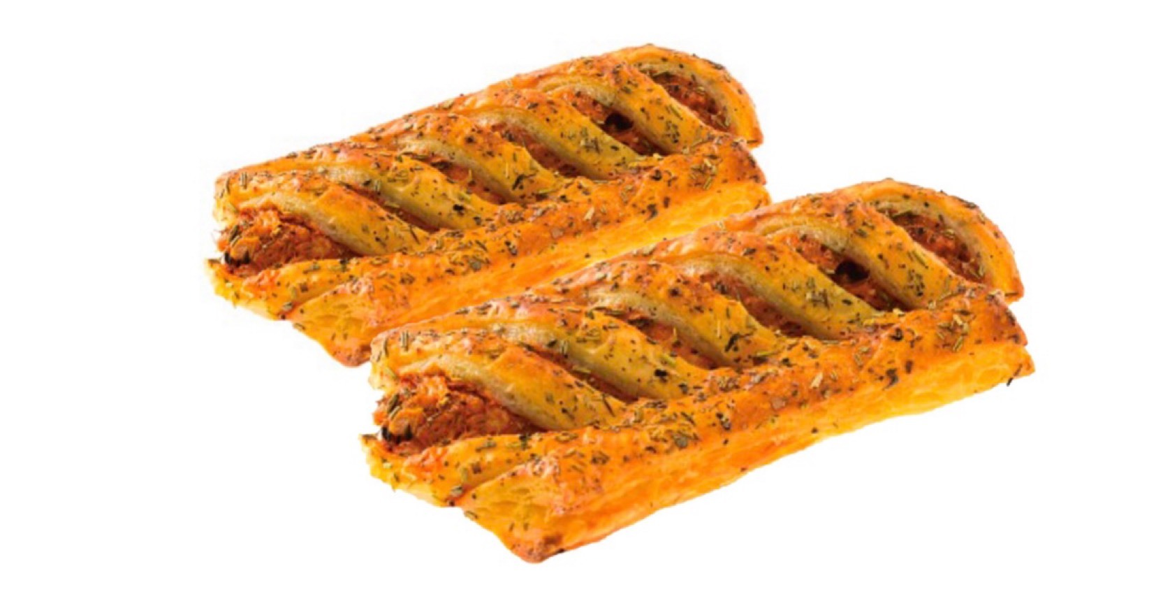 Folhadas de pizza