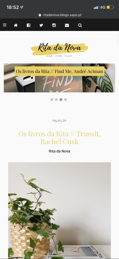 Moda Blog da Rita da Nova