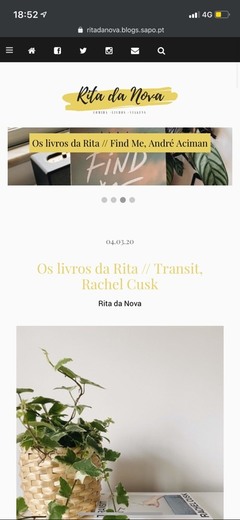 Blog da Rita da Nova