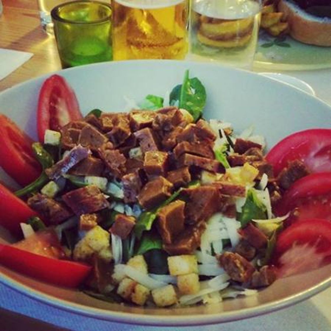 Restaurants Ensalada César Con Seitán