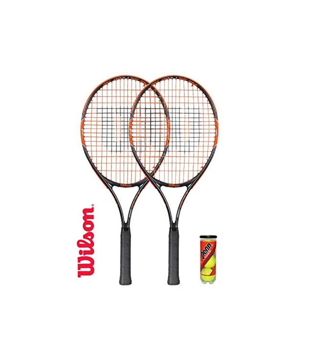 Producto Wilson 2 Raquetas de Tenis Burn de 25 Pulgadas