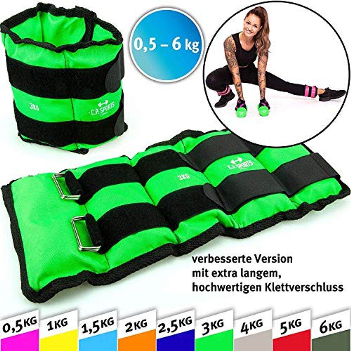 Producto C.P. Sports Puños de peso, pesa pies y muñeca, crossfit, fitness, yoga,