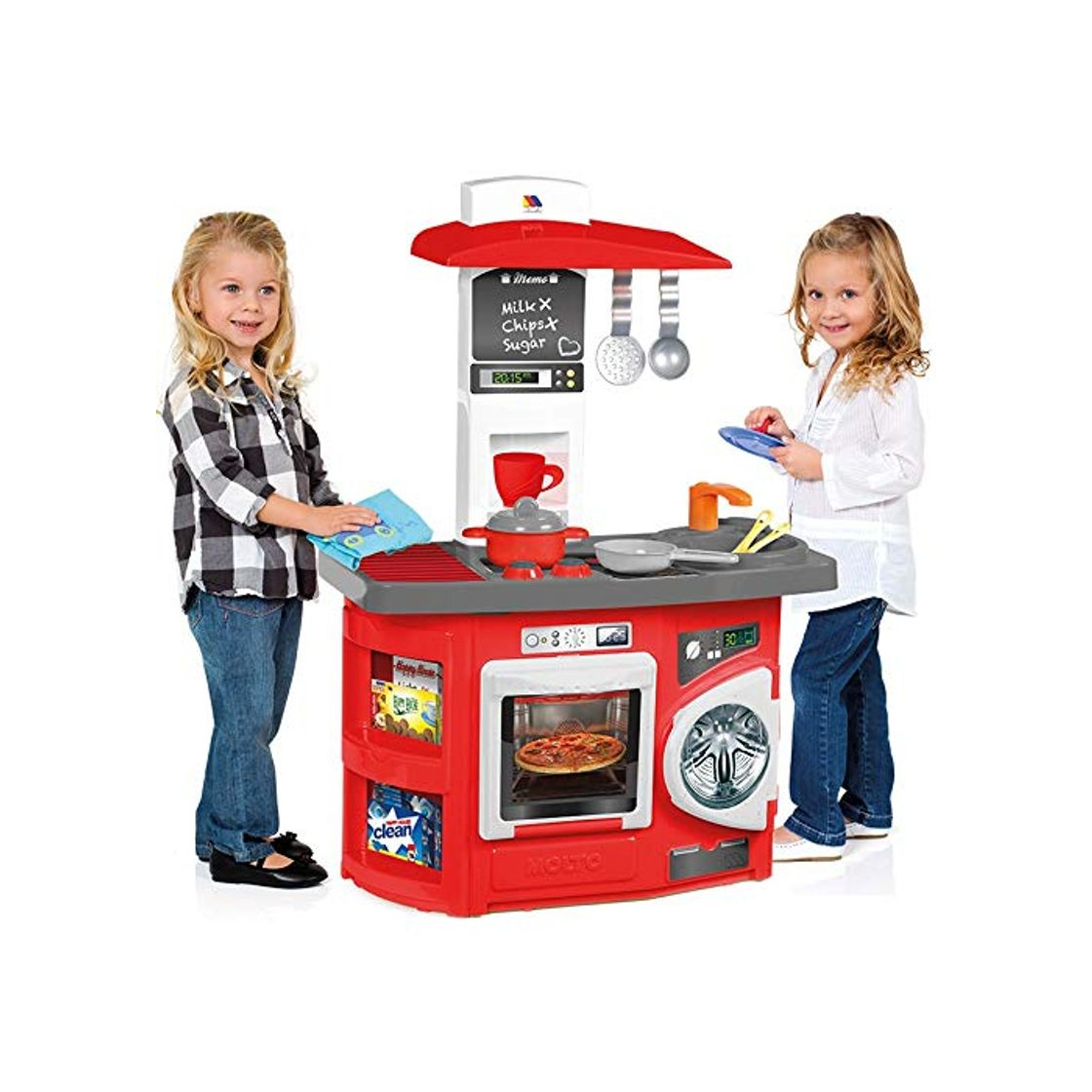 Product Cocina Infantil Molto Kitchen Roja