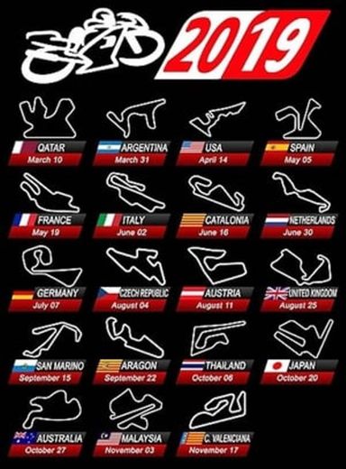 Moto GP Temporada 2019