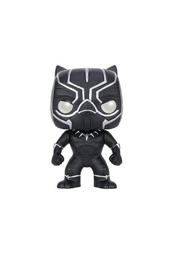 Funko Pop!- capitán Bobble: Marvel: Captain America CW: Black Panther, Multicolor, 3.75