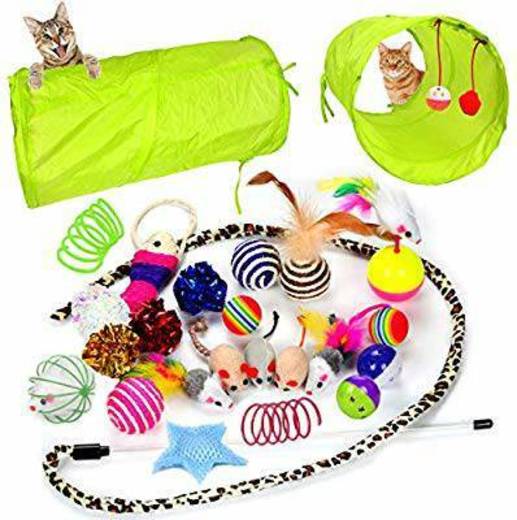 Youngever 24 Cat Toys

