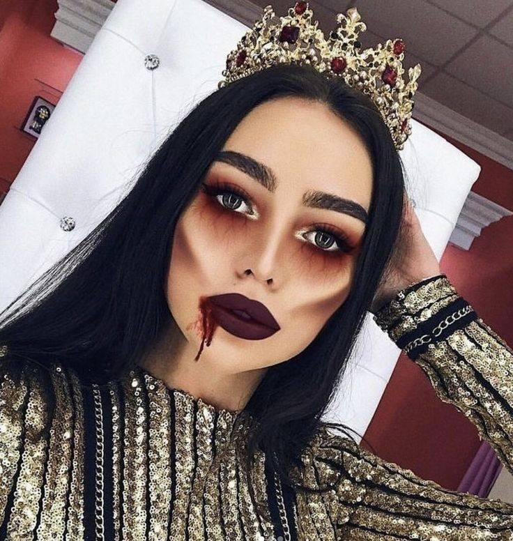 Moda Dead queen makeup