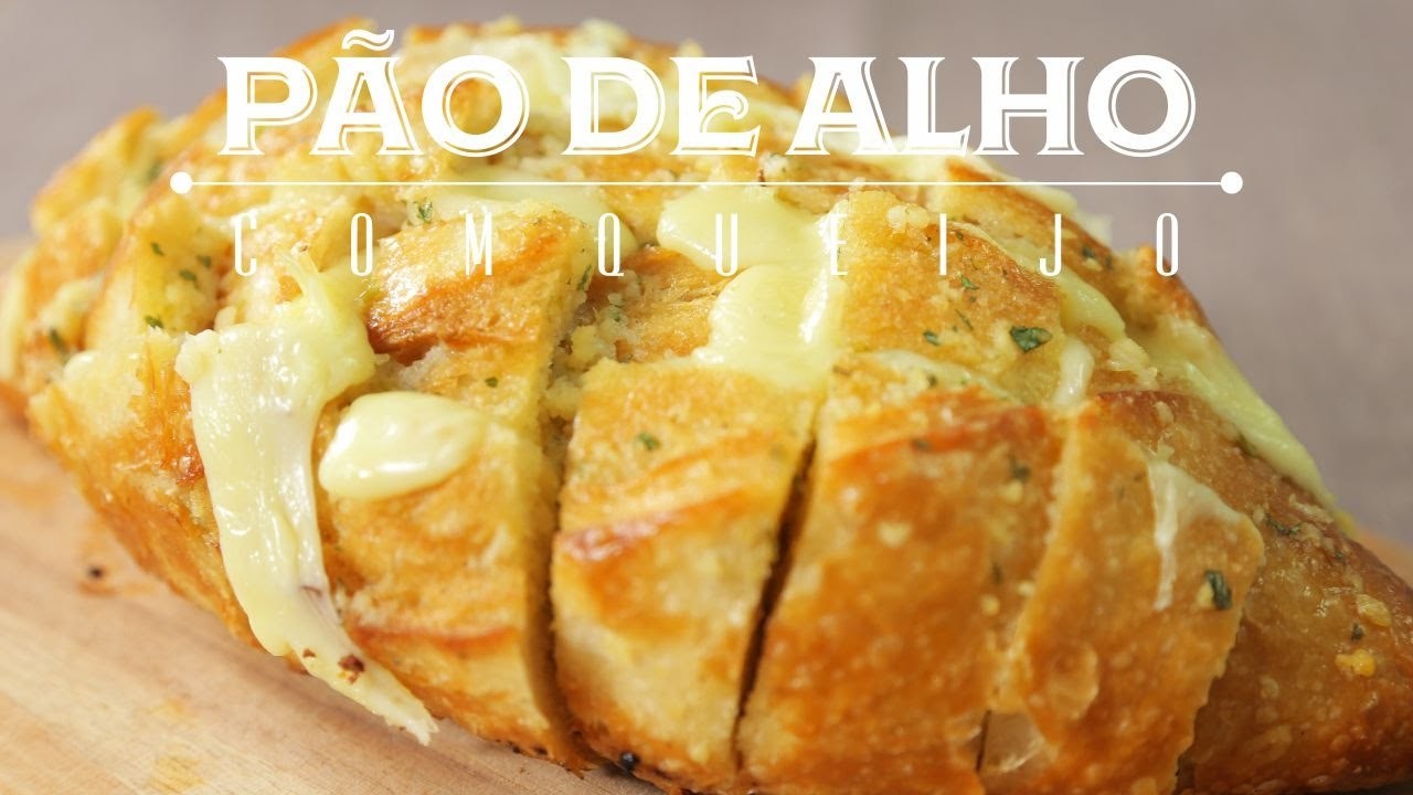Pão de alho com queijo