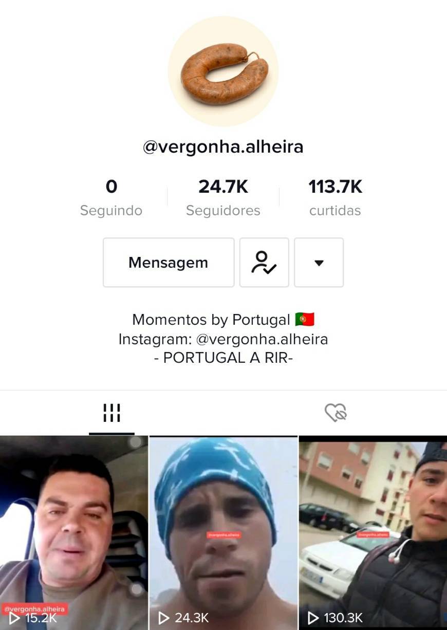 Moda Vergonha Alheira