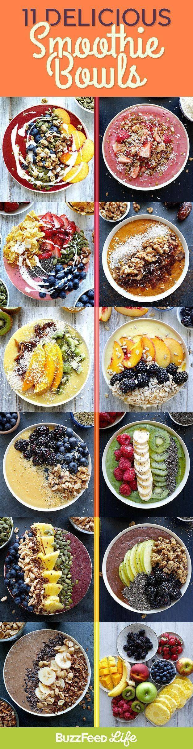 Fashion 11 smoothie bowls