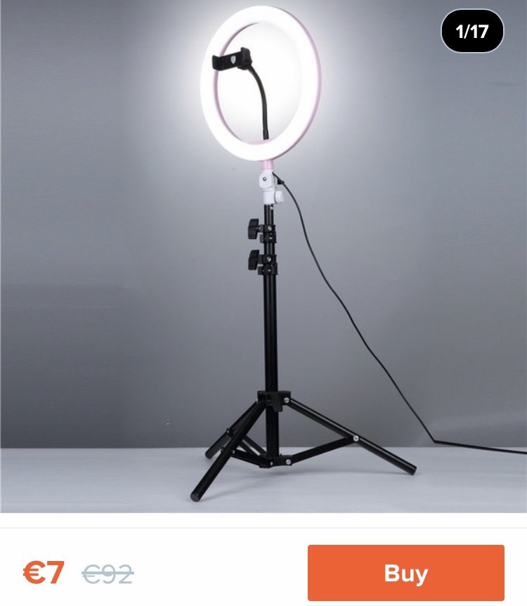 Fashion Ring light