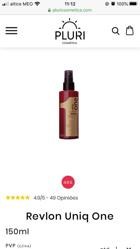 Producto Spray 10 benefícios 