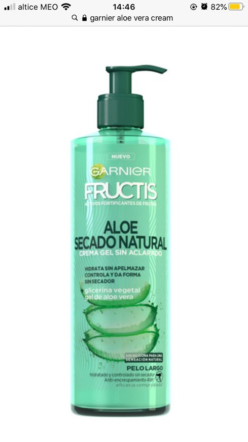 Producto Cabelo seco ao natural