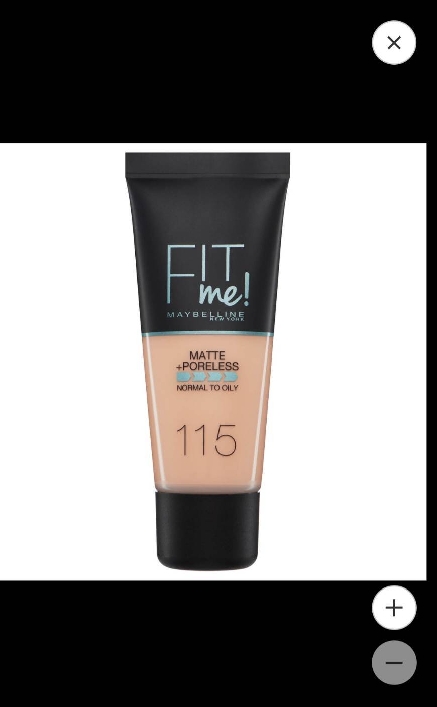 Producto Base fit me maybelline 