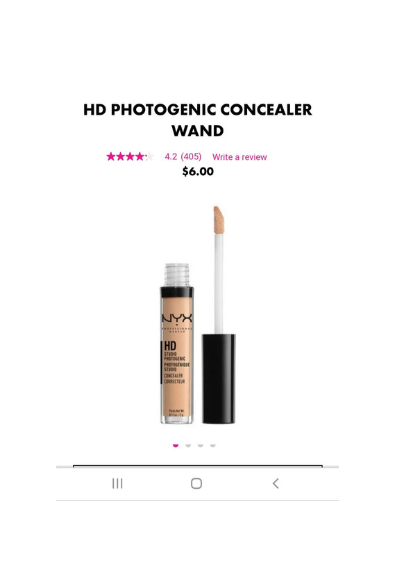 Producto Corretor HD Nyx