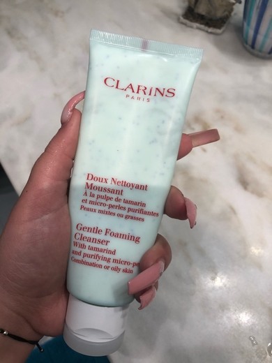 Clarins espuma de limpeza para pele oleosa