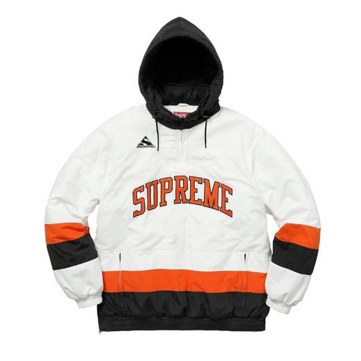 Supreme Puffy Hockey Pullover White 