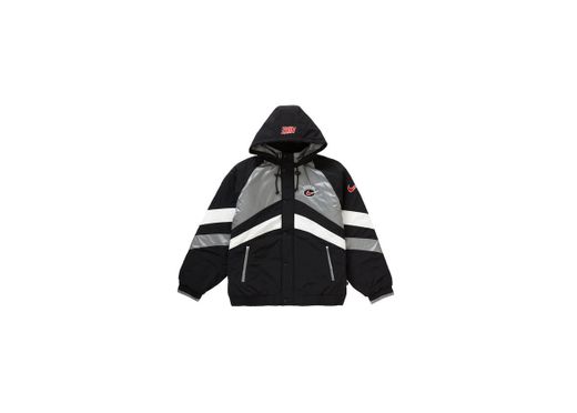 Supreme Nike Hooded Sport Jacket Silver