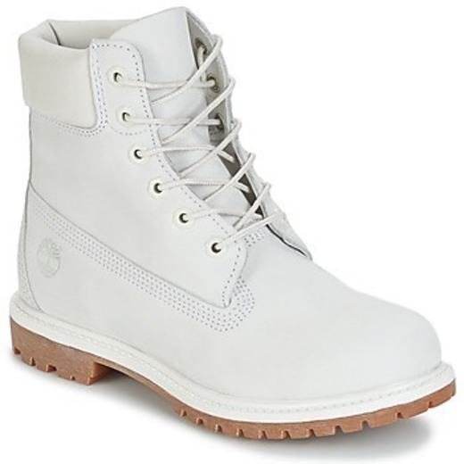 White Timberland boots