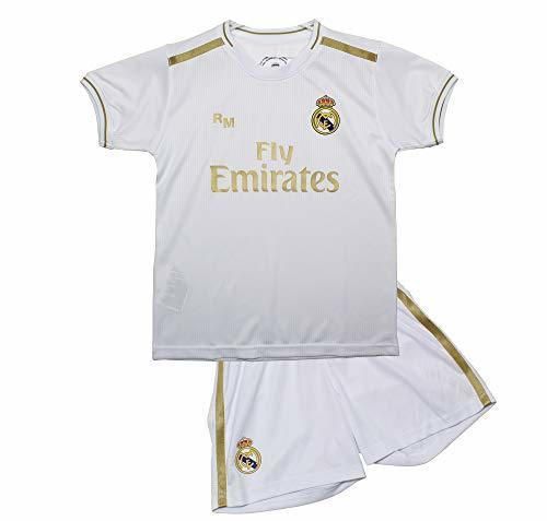 Real Madrid Conjunto Camiseta y Pantalón Primera Equipación Infantil Producto Oficial Licenciado