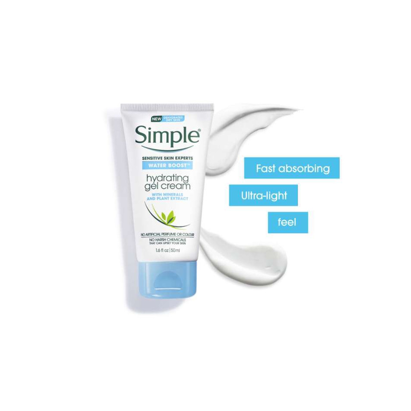 Product Simple hydrating gel cream