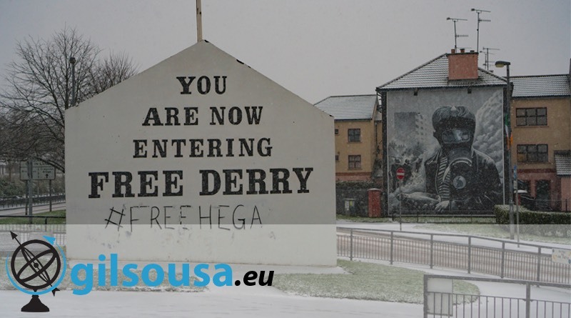 Lugares Derry/Londonderry, a city divided between two countries