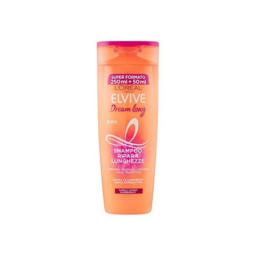 L 'Oréal Paris Elvive Liso Keratina [MK] Shampoo vellutante para pelo liso