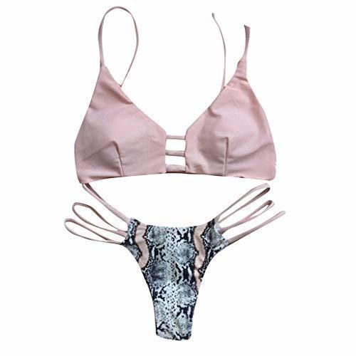 riou Bikini Conjuntos de Bikinis para Mujer Push Up Mujeres Traje de