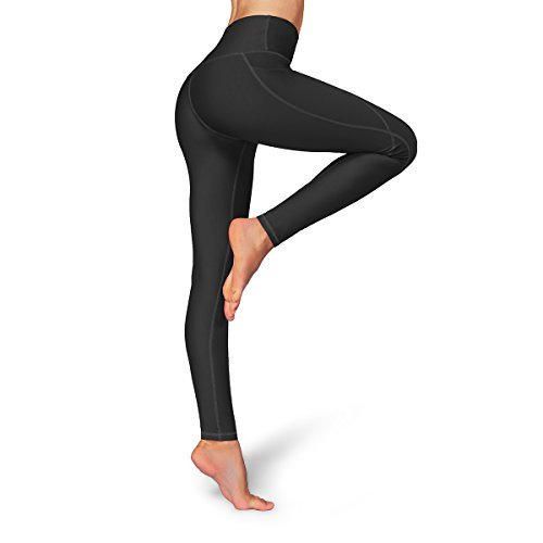 Occffy Leggings Mujer Deporte Cintura Alta Mallas Pantalones Deportivos Leggins con Bolsillos