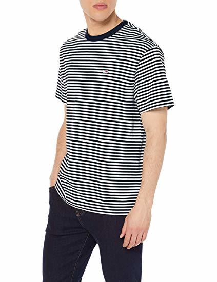 Tommy Hilfiger All-Over Stripe T Camiseta para Hombre