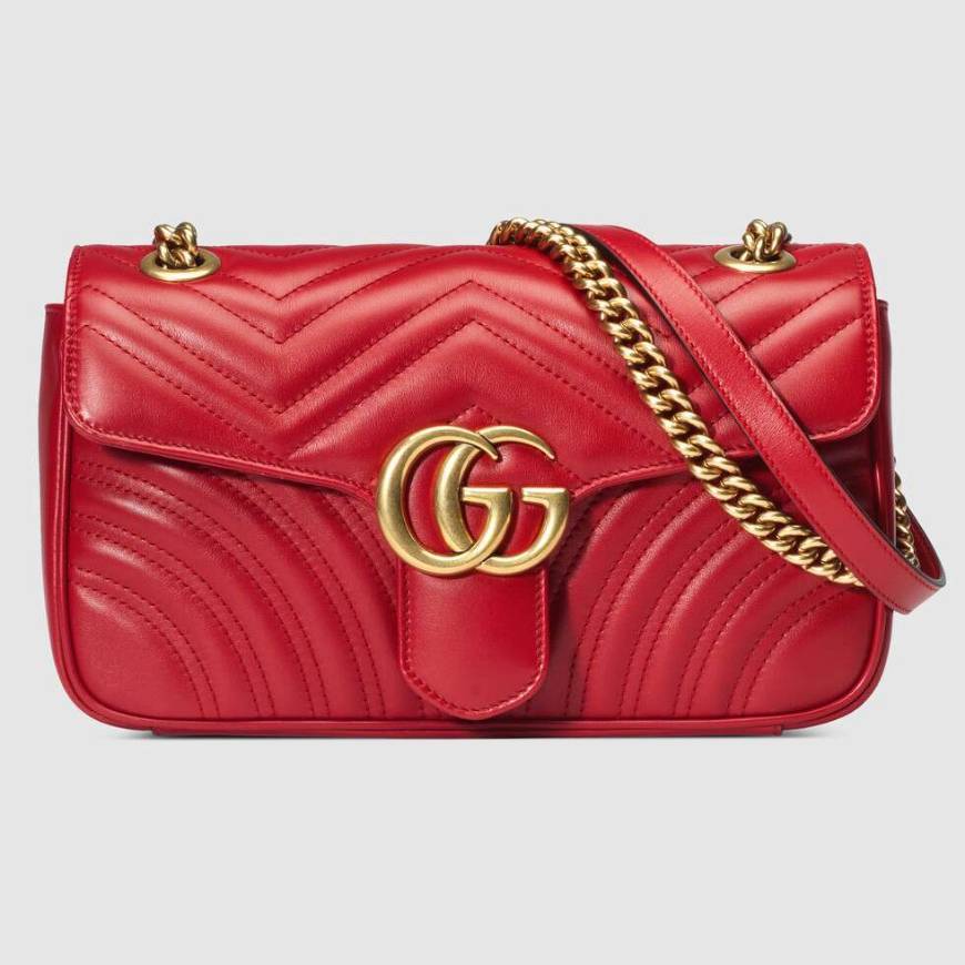 Moda GG Marmont small matelassé shoulder bag