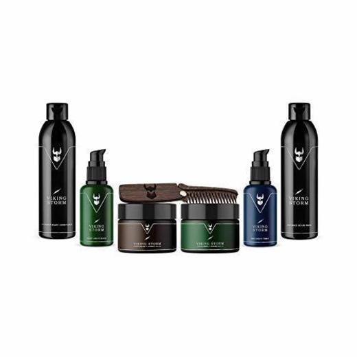 The Beard Struggle Ultimate Kit Viking Storm para hombres y cuidado de