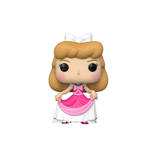 Funko- Pop Disney Cinderella in Pink Dress Collectible Toy, Multicolor