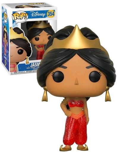 FunKo Pop! Disney Aladdin Jasmine # 354 (Red Glitter)