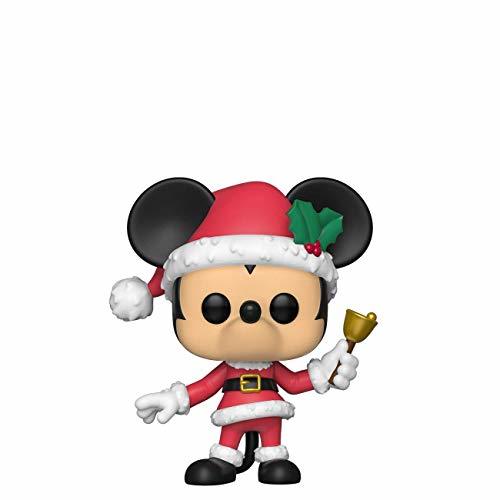 Social Funko Pop Figura De Vinil Disney: Holiday-Mickey Coleccionable, Multicolor