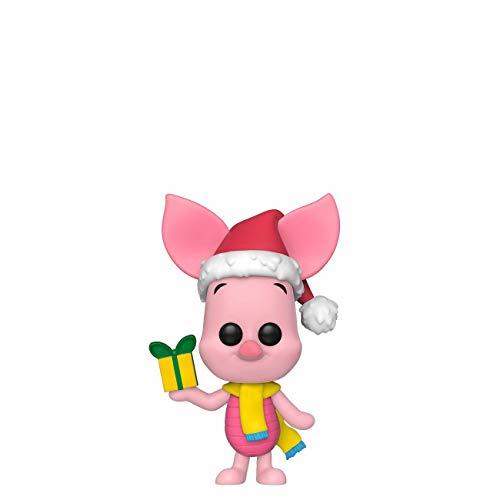 Social Funko Pop Figura De Vinil Disney: Holiday-Piglet Coleccionable, Multicolor, Estándar