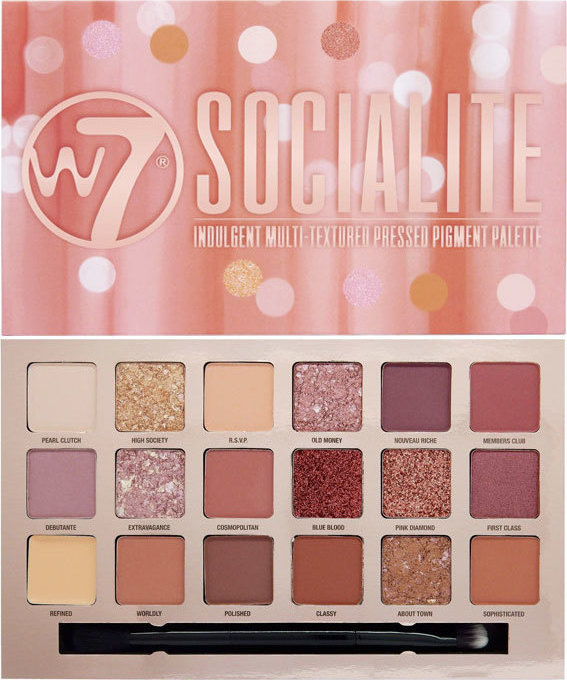 Producto W7 Socialite Eyeshadow Palette