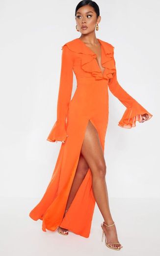 Vestido laranja 