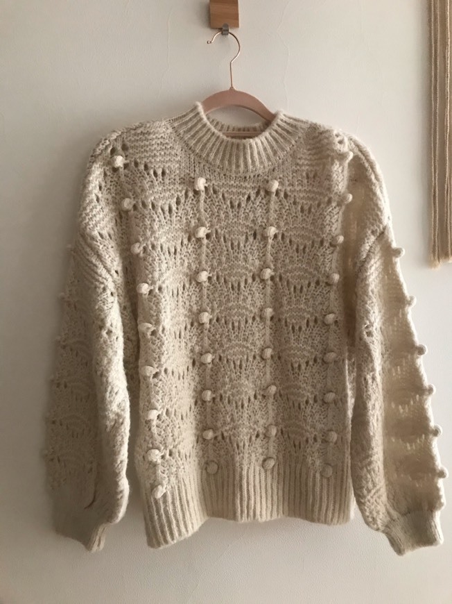 Product Bubble cable knitted jumper