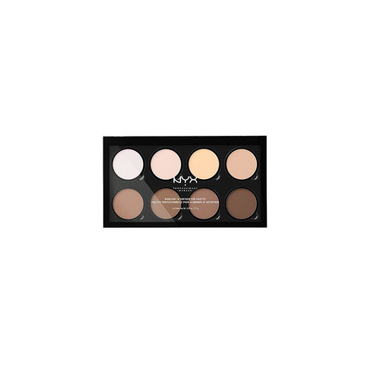 NYX Professional Makeup Paleta de contouring Highlight & Contour Pro Palette