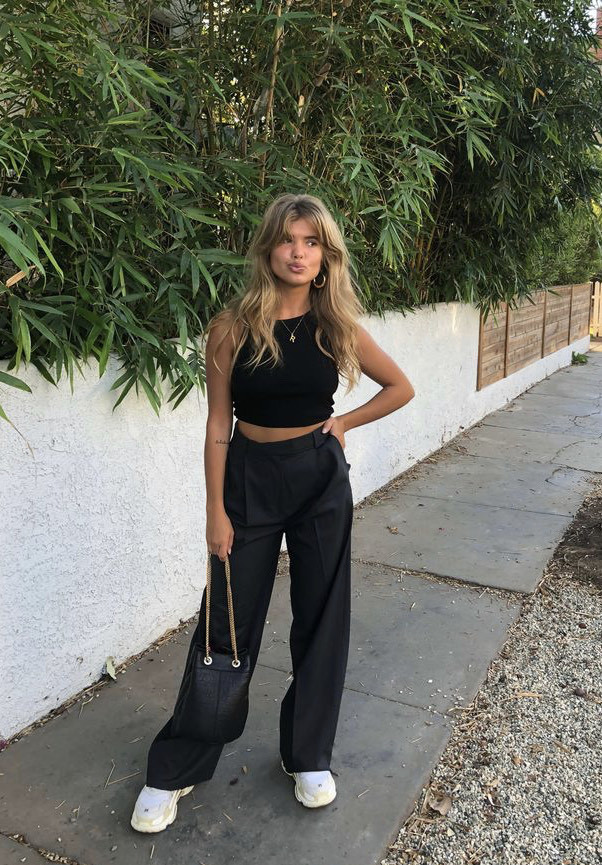 Fashion All black outfit