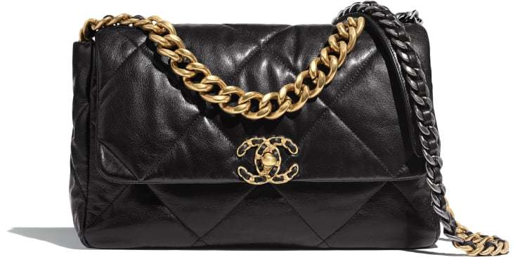 Moda Bolsa Grande CHANEL 19