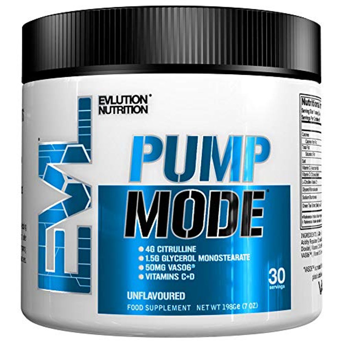 Producto Evlution Nutrition PUMP MODE, Suplemento En Polvo De Oxido Nitrico Booster Vascular