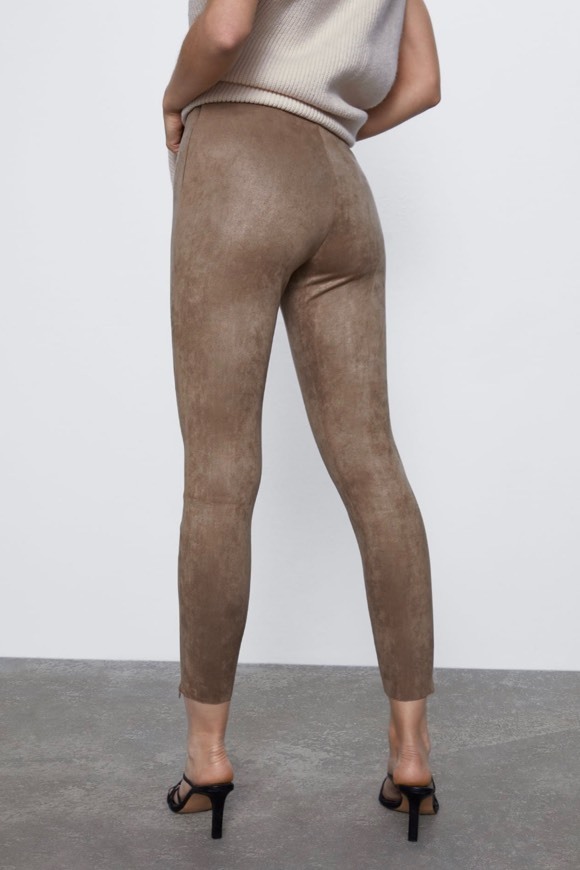 Products Leggings com efeito camurça 